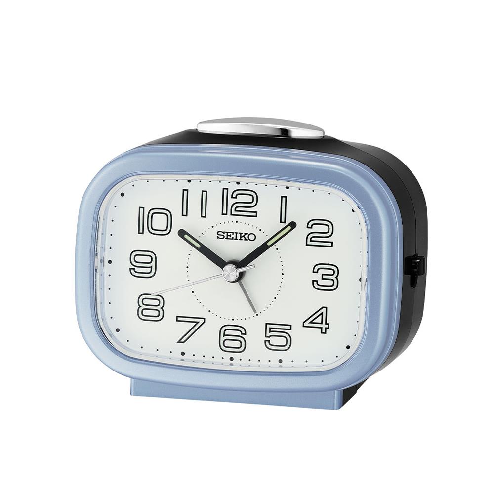 นาฬิกาปลุก SEIKO CLOCKS QHK060L 3.89X3.3 นิ้ว สีฟ้า_1