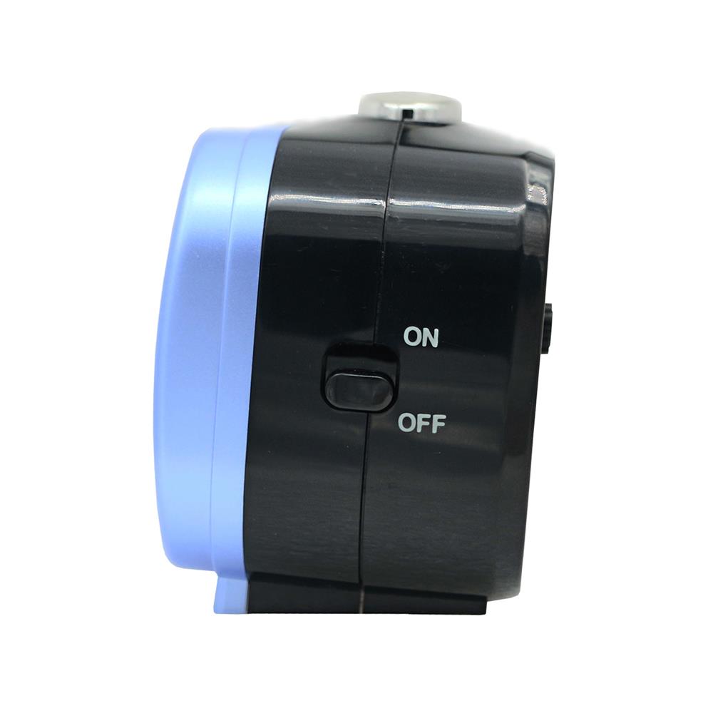 นาฬิกาปลุก SEIKO CLOCKS QHK060L 3.89X3.3 นิ้ว สีฟ้า