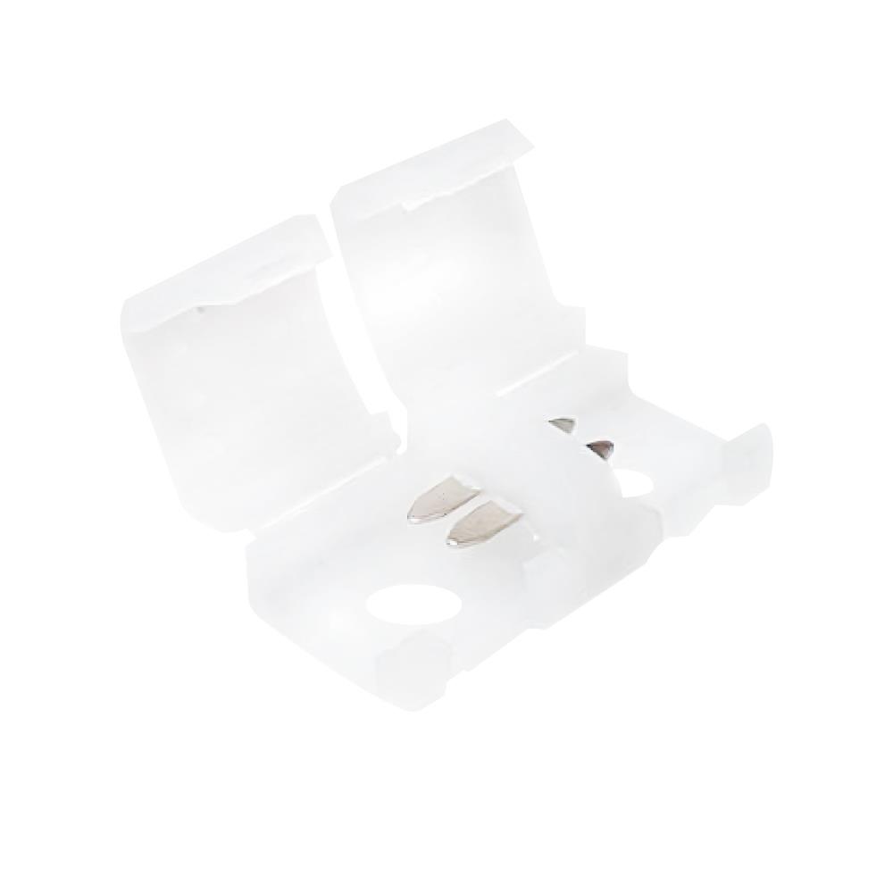 อุปกรณ์ตัวต่อกลางทางสำหรับไฟเส้น LED HI-TEK SINGLE COLOR 2 PIN แพ็ก 5 ชิ้น