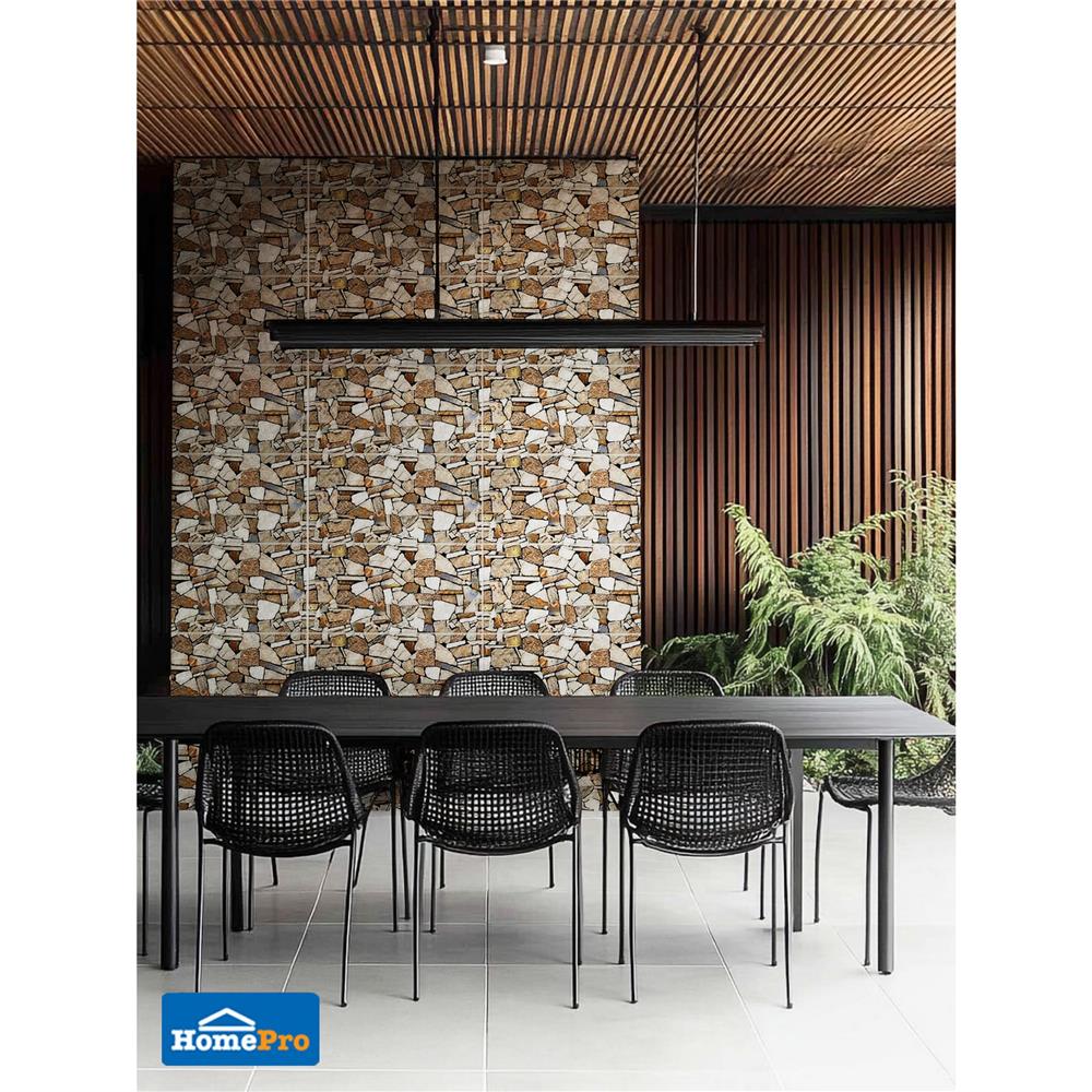 กระเบื้องผนัง 30x60 ซม. MAXIMUS นาฟติโก โอเค น้ำตาล A 1.08 ตร.ม.