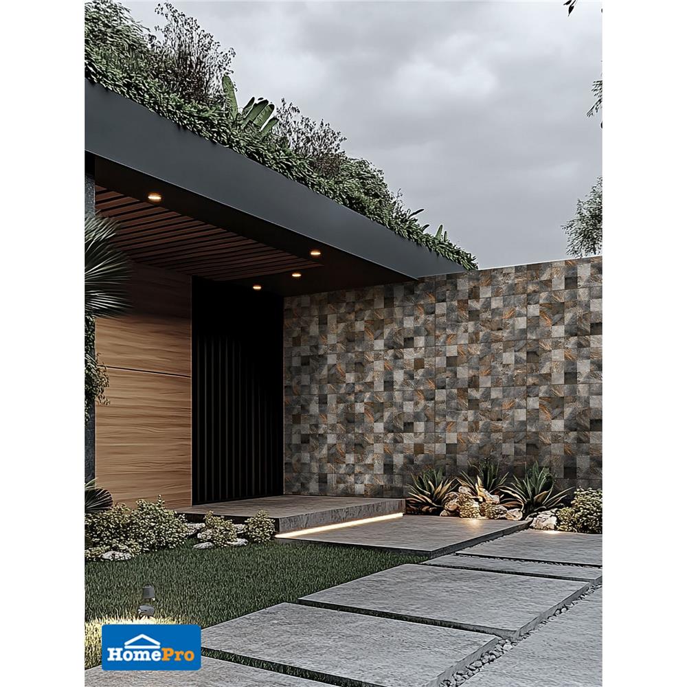 กระเบื้องผนัง 30x60 ซม. MAXIMUS ฮาร์ตวูด นอซ สโตน เทา A 1.08 ตร.ม.