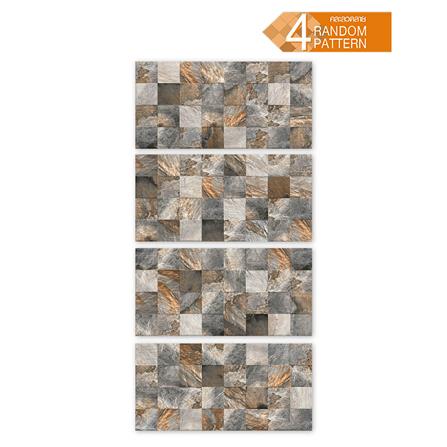กระเบื้องผนัง 30x60 ซม. MAXIMUS ฮาร์ตวูด นอซ สโตน เทา A 1.08 ตร.ม._1
