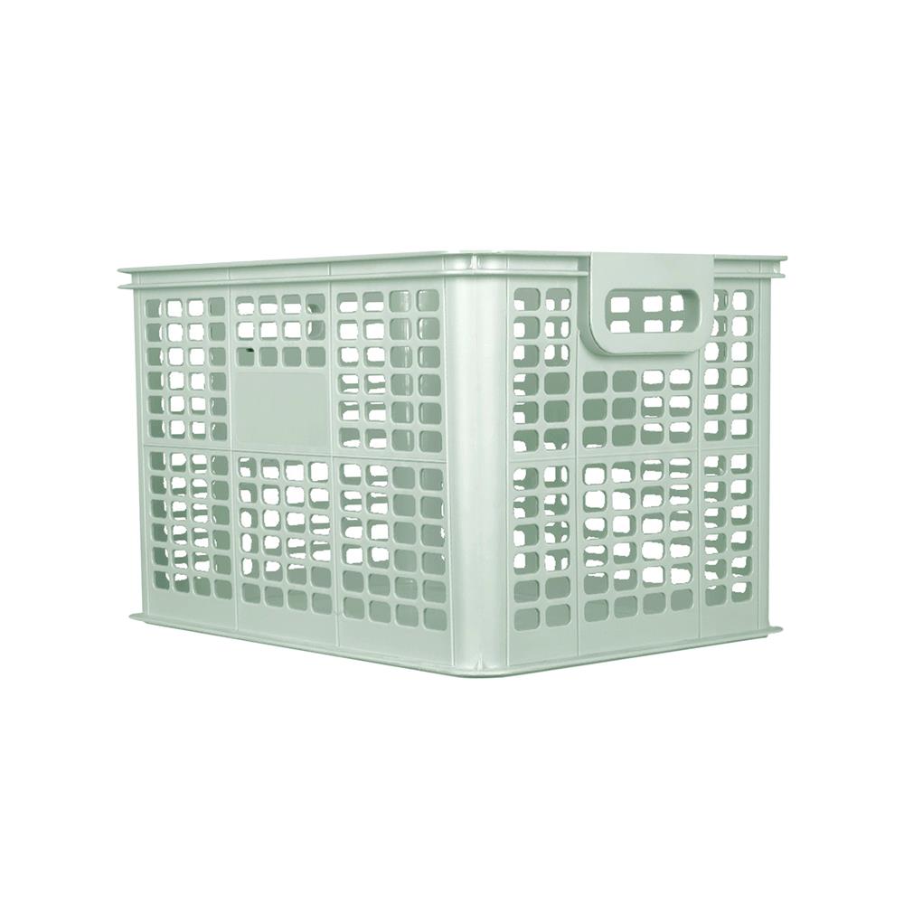 กล่องเก็บของซ้อนได้ STACKO CIRCULAR 45.4x32.6x28 ซม. สีเขียว