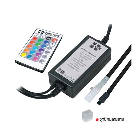 อุปกรณ์หัวจ่ายไฟเส้น LED HI-TEK RGB REMOTE_0
