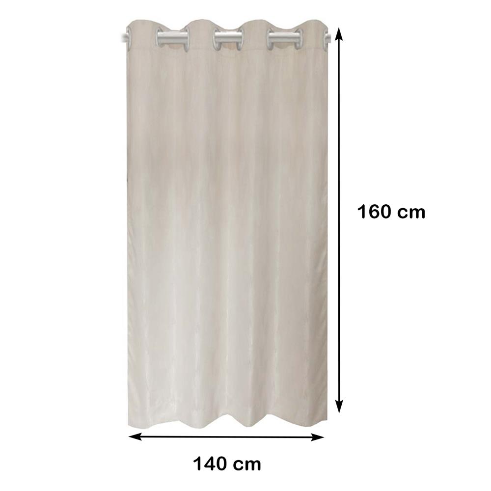 ผ้าม่าน EYELET HOME LIVING STYLE DENVER UV 140X160 ซม. สีครีม