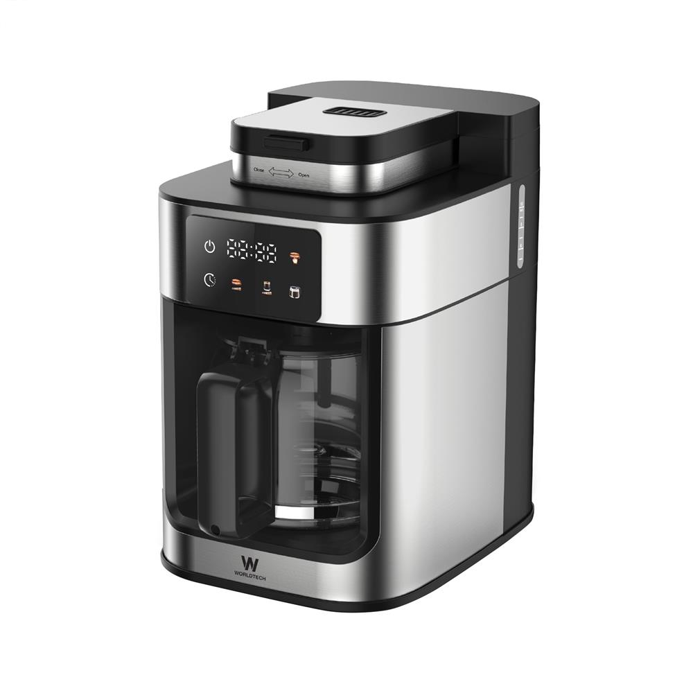 เครื่องชงกาแฟดริป WORLDTECH WT-CM315T สีเงิน