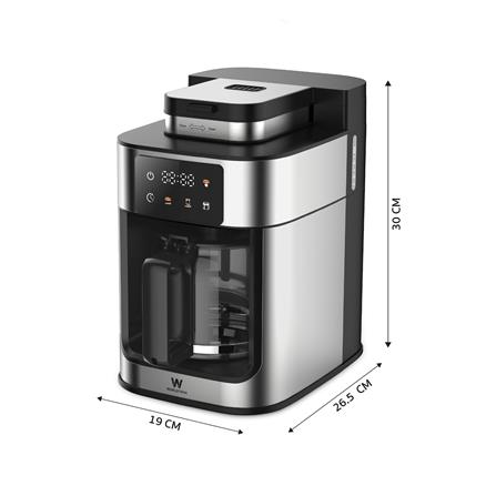 เครื่องชงกาแฟดริป WORLDTECH WT-CM315T สีเงิน_6