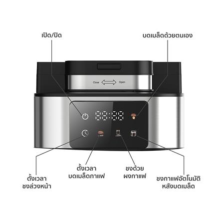 เครื่องชงกาแฟดริป WORLDTECH WT-CM315T สีเงิน_5