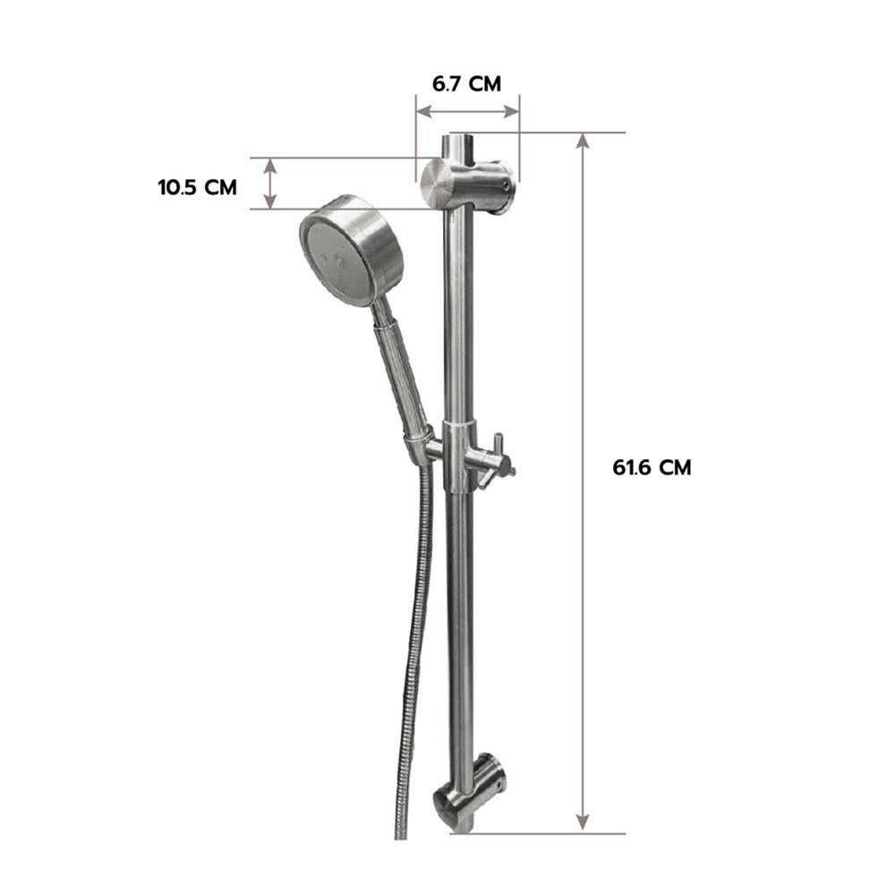 ชุดฝักบัวพร้อมราวเลื่อน LUZERN ST01-203S