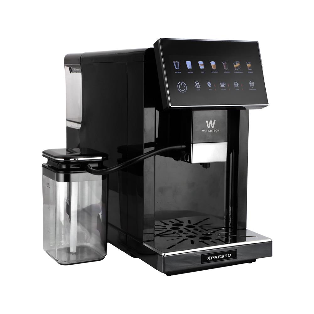 เครื่องชงกาแฟอัตโนมัติ WORLDTECH WT-CM501 สีดำ