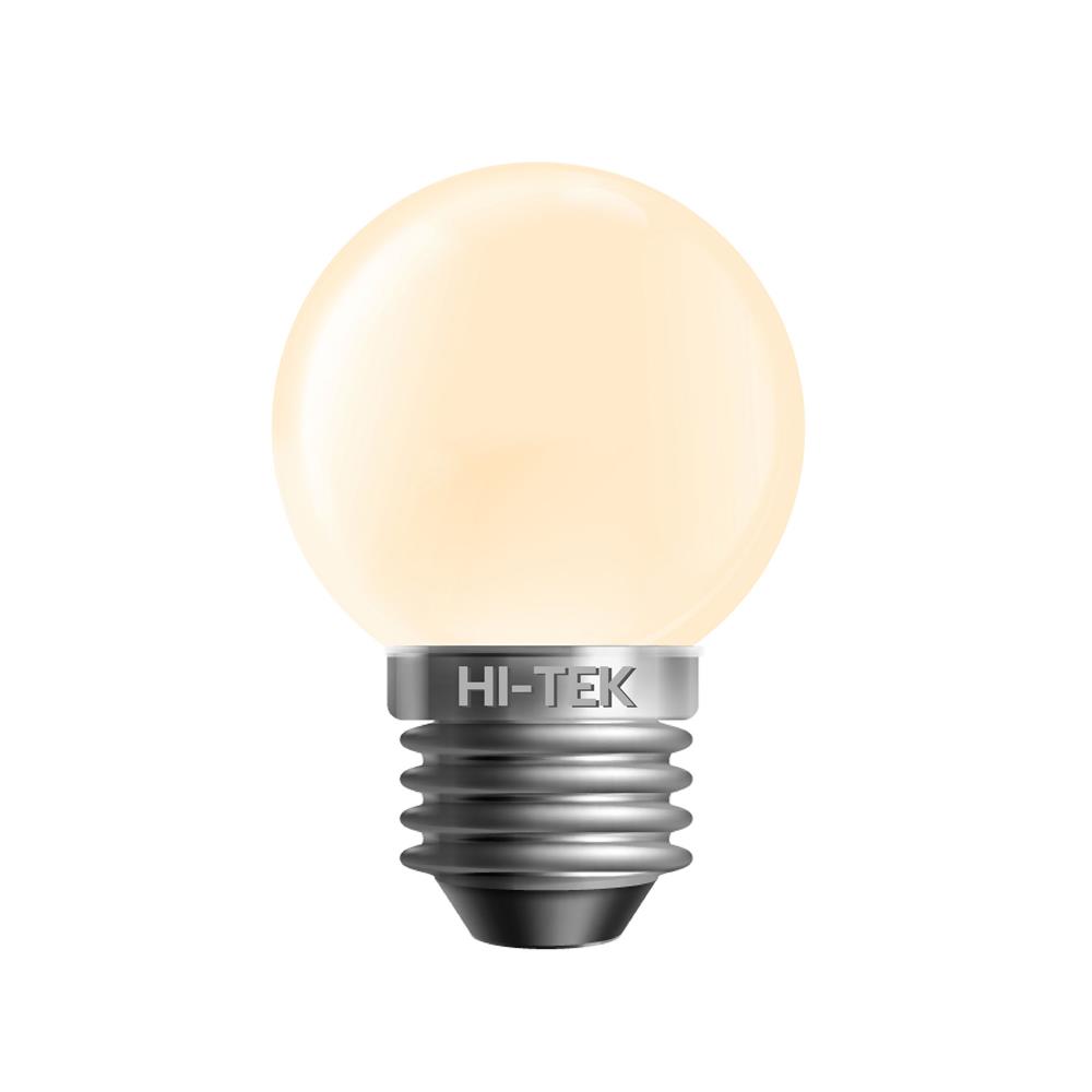 หลอด LED HI-TEK PING PONG 2.5 วัตต์ WARM WHITE E27