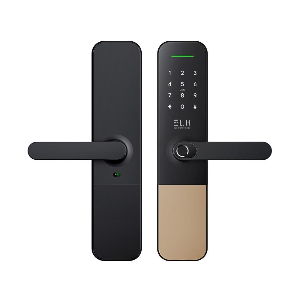 กลอนดิจิตอล ELH A300 สีดำ-ทอง