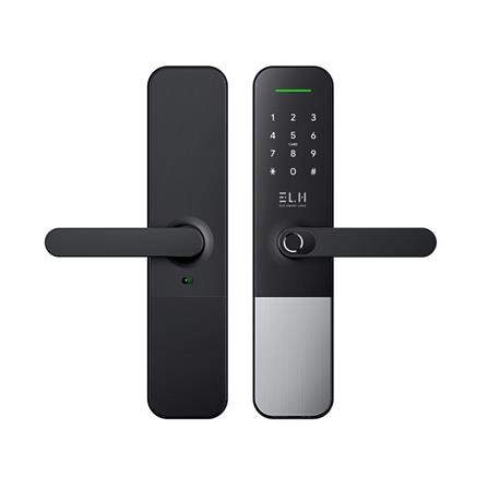 กลอนดิจิตอล ELH A300 สีดำ-เงิน