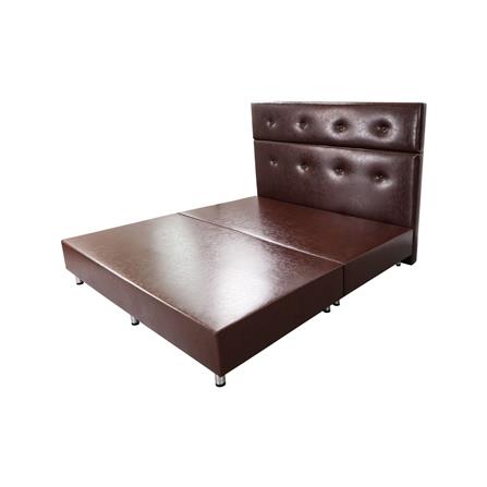 ฐานรองหัวเตียง 5 ฟุต SLUMBERLAND ROWANA สี BROWN_0
