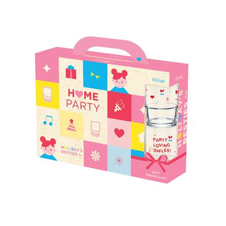 แก้วน้ำ 245 มล. OCEAN GLASS FESTIVE HOME PARTY PK แพ็ก 8 ใบ_1