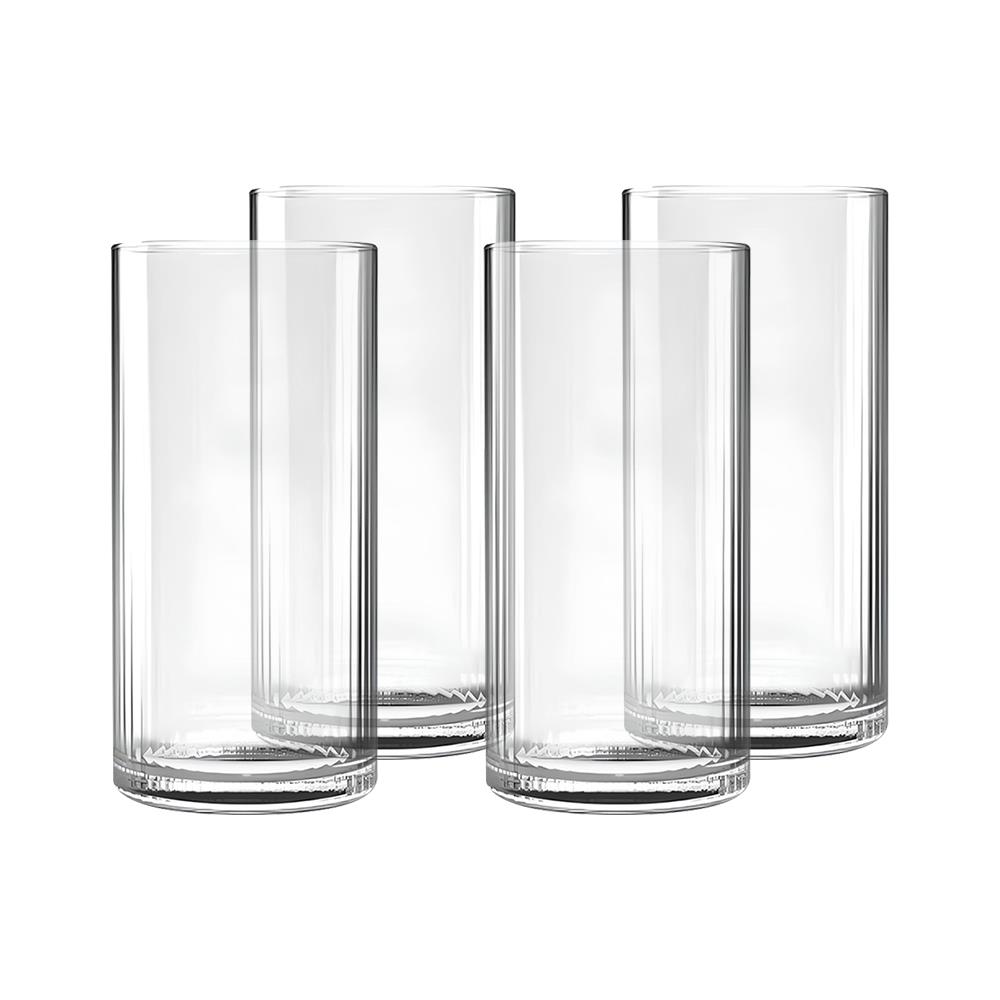 แก้วน้ำ 370 มล. OCEAN GLASS PULSE LONG DRINK แพ็ก 4 ใบ