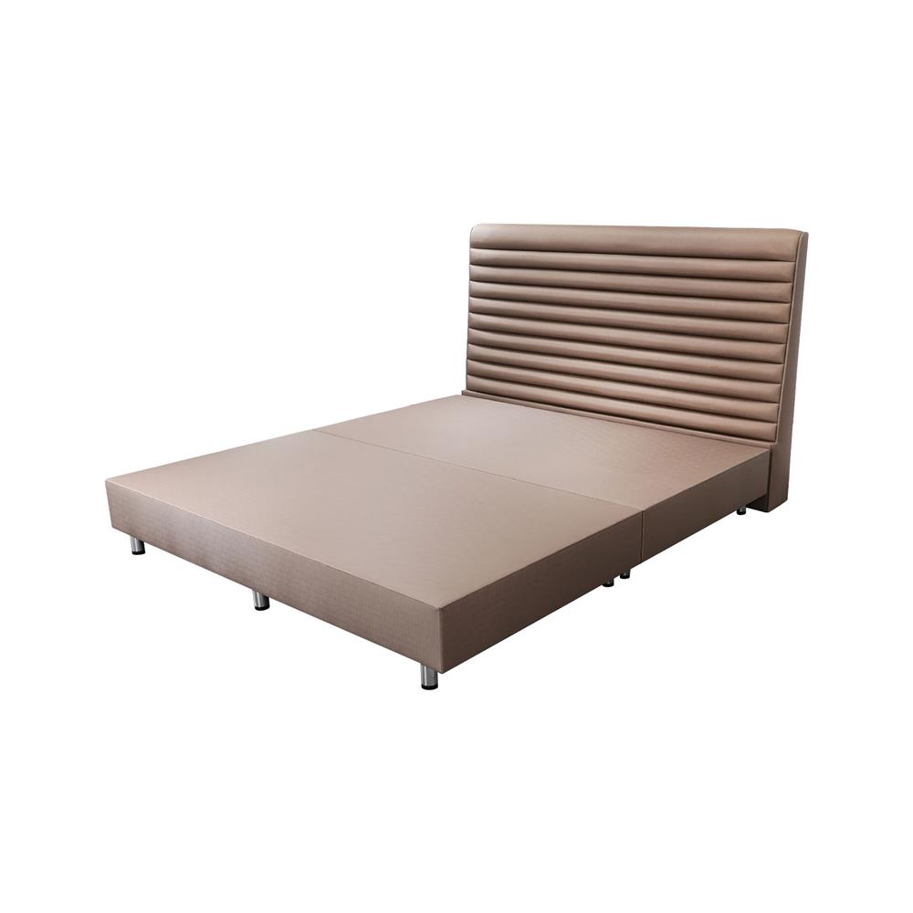 ฐานรองหัวเตียง 5 ฟุต SLUMBERLAND WILLOVY สี BROWN