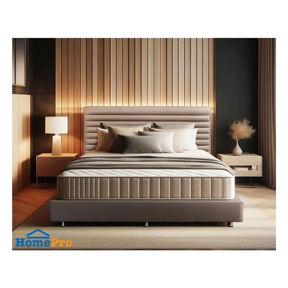 ฐานรองหัวเตียง 5 ฟุต SLUMBERLAND WILLOVY สี BROWN