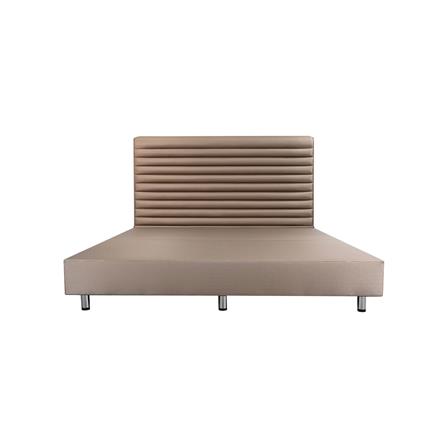 ฐานรองหัวเตียง 5 ฟุต SLUMBERLAND WILLOVY สี BROWN_1