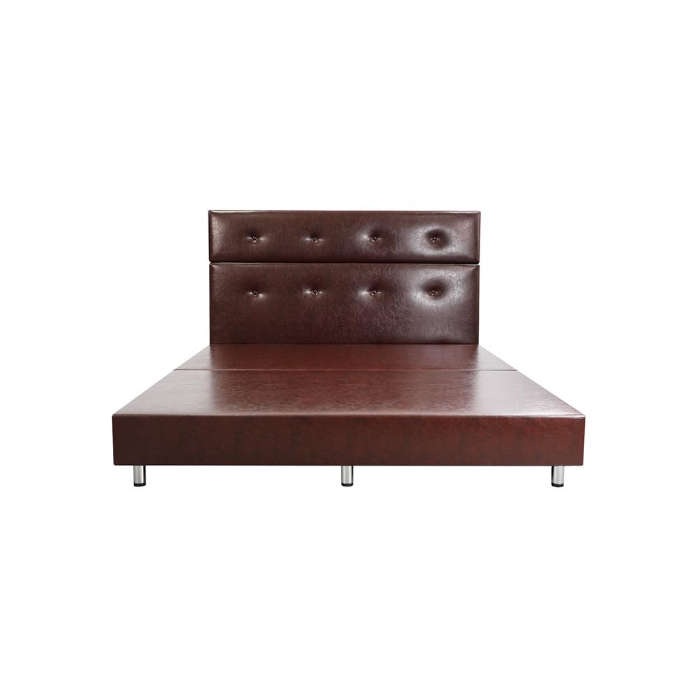 ฐานรองหัวเตียง 6 ฟุต SLUMBERLAND ROWANA สี BROWN