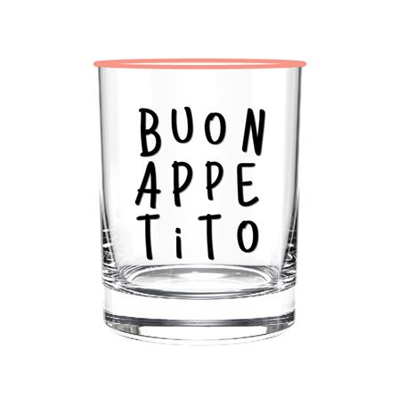 แก้วน้ำ 385 มล. OCEAN GLASS SIP O'CLOCK DAY PINK แพ็ก 2 ใบ_1