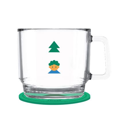 แก้วหู 485 มล. OCEAN GLASS FESTIVE OUTDOOR FUN สีเขียว_0