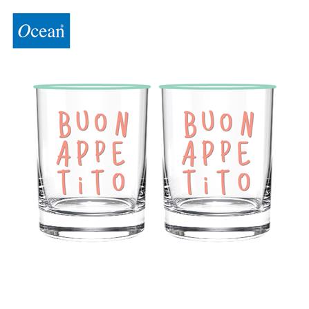 แก้วน้ำ 385 มล. OCEAN GLASS SIP O'CLOCK NIGHT MINT แพ็ก 2 ใบ_0
