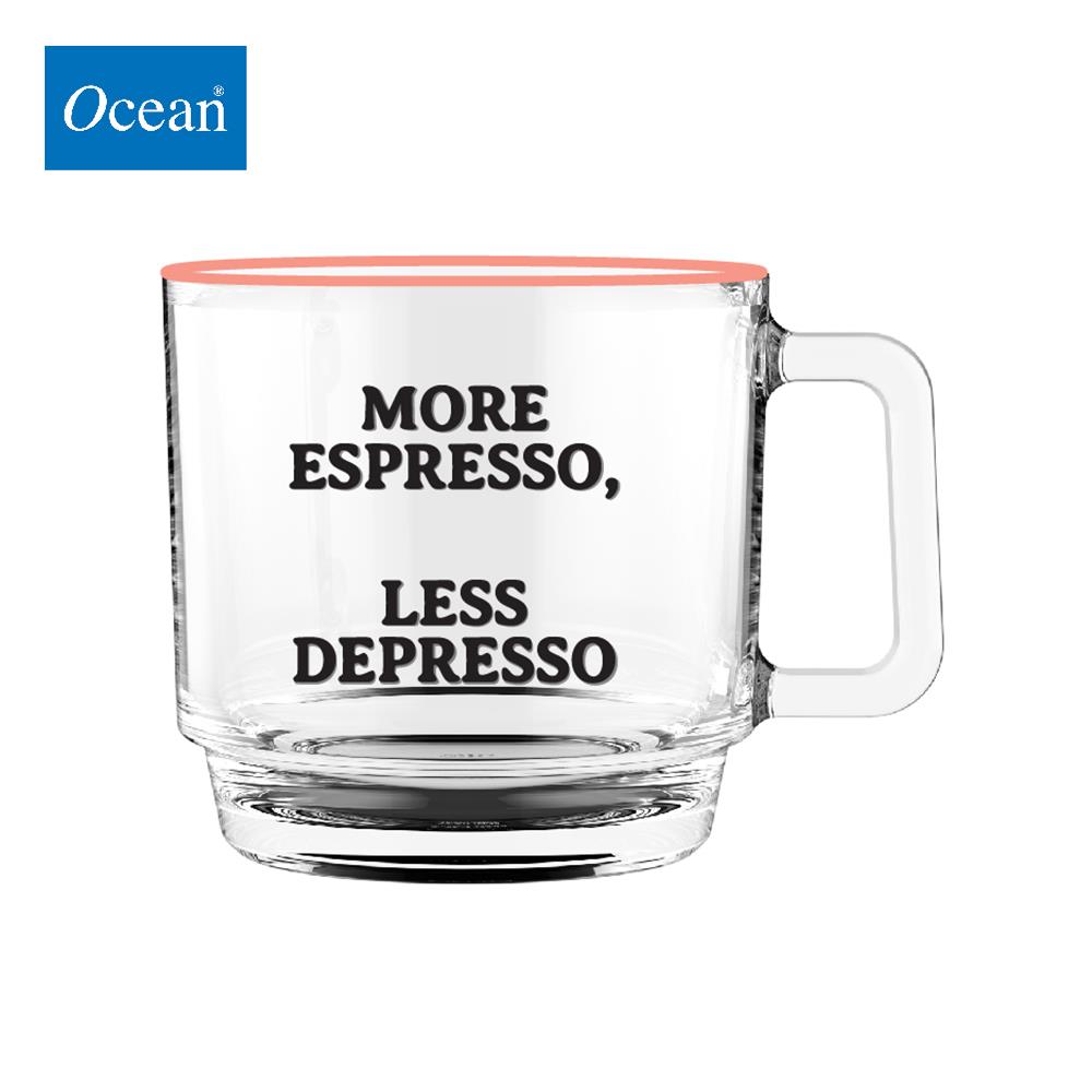 แก้วหู 485 มล. OCEAN GLASS SIP O'CLOCK DAY PINK