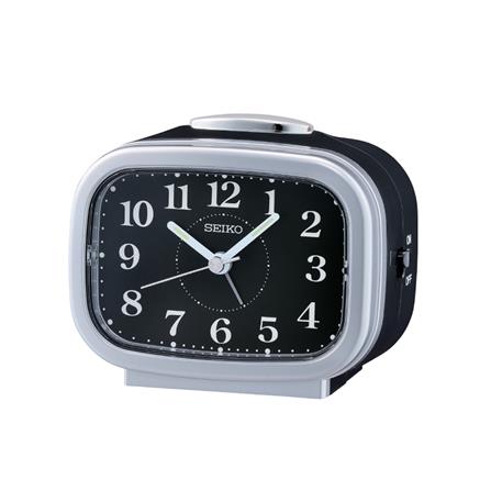 นาฬิกาปลุก SEIKO CLOCKS QHK060A 3.89X3.3 นิ้ว สีดำ
