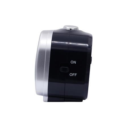 นาฬิกาปลุก SEIKO CLOCKS QHK060A 3.89X3.3 นิ้ว สีดำ_2