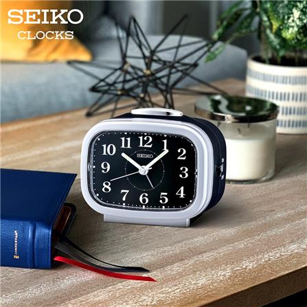นาฬิกาปลุก SEIKO CLOCKS QHK060A 3.89X3.3 นิ้ว สีดำ_4