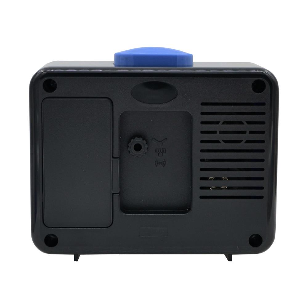 นาฬิกาปลุก SEIKO CLOCKS QHK061L 3.38X4.29 นิ้ว สีฟ้า