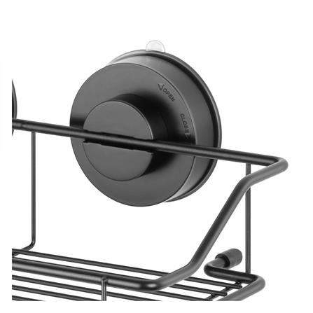 ชั้นวางของติดผนัง 25 ซม. DEHUB สีดำ_2