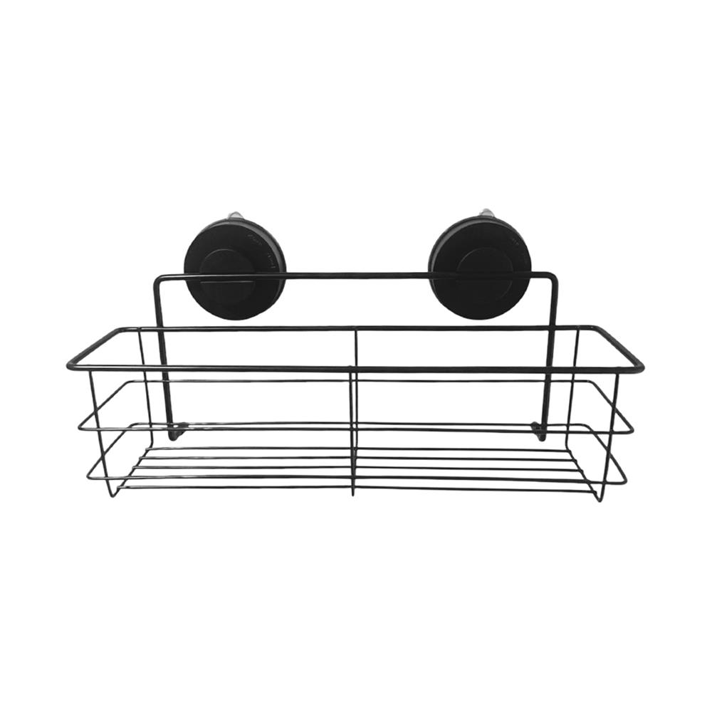 ชั้นวางขวดติดผนังแบบยาว 30 ซม. DEHUB สีดำ