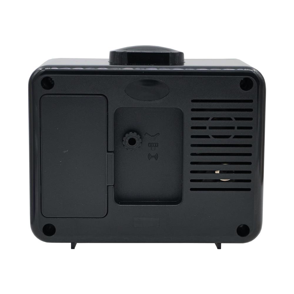 นาฬิกาปลุก SEIKO CLOCKS QHK061K 3.38X4.29 นิ้ว สีดำ