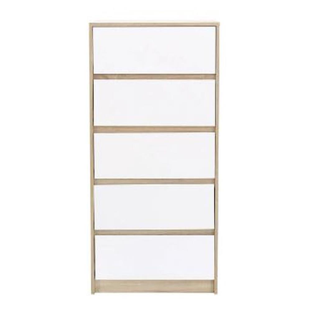 ตู้ลิ้นชัก 5 ลิ้นชัก LOOMS 19209904 60 ซม. สีโซลิดโอ๊ค/ขาว