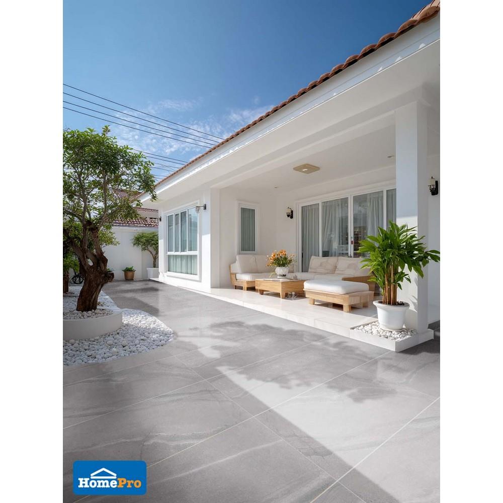 กระเบื้องพื้นพอร์ซเลน 60x120 ซม. COTTO อาร์มานี เทา PM 1.44 ตร.ม.