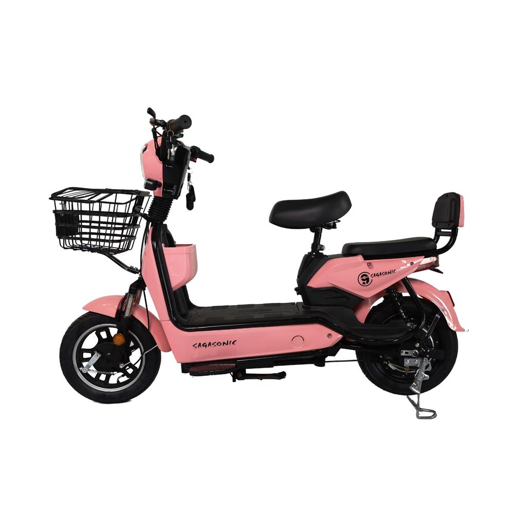 จักรยานไฟฟ้า SAGASONIC SA-J20 สีชมพู