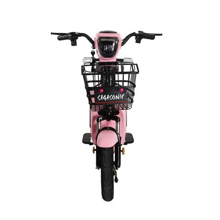 จักรยานไฟฟ้า SAGASONIC SA-J20 สีชมพู_2