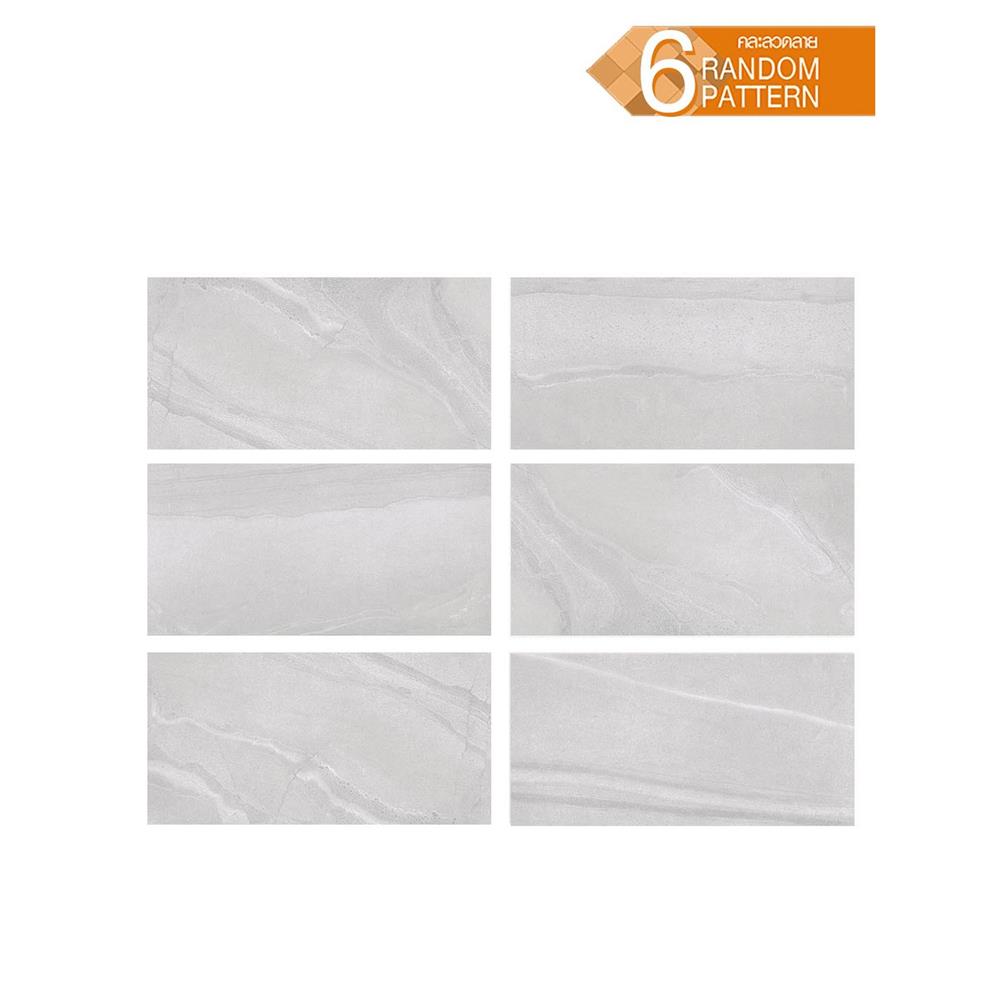 กระเบื้องพื้นพอร์ซเลน 60x120 ซม. COTTO เอ็ม-สโตน ขาว PM 1.44 ตร.ม.