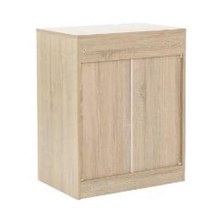 ตู้ลิ้นชัก 3 ลิ้นชัก LOOMS 19209902 60 ซม. สีโซลิดโอ๊ค/ขาว_1