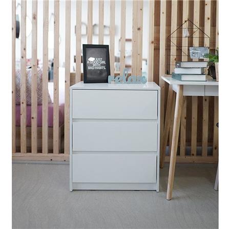 ตู้ลิ้นชัก 3 ลิ้นชัก LOOMS 19209781 60 ซม. สีขาว_2