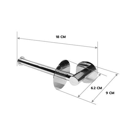 ที่ใส่กระดาษทิชชู่ LUZERN AS-AP สีโครม_2