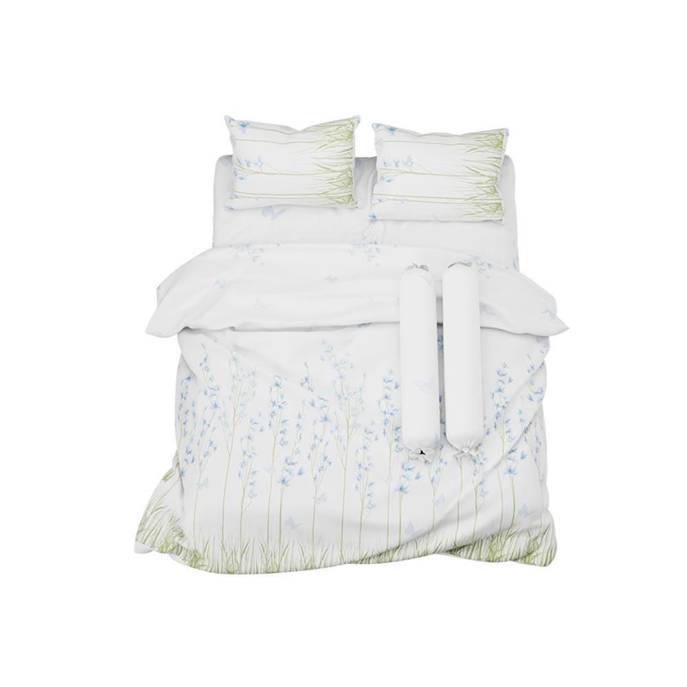 ชุดผ้าปูที่นอน 5 ฟุต 6 ชิ้น PREMIER SATIN ROYAL TOUCH PRINT PC137