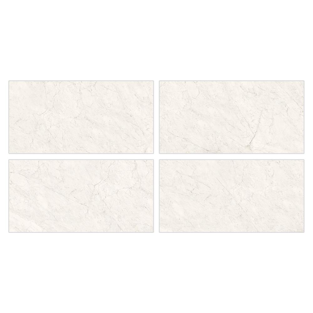 กระเบื้องพื้นพอร์ซเลน 60x120 ซม. COTTO ซิลค์ คาราร่า ขาว PM 1.44 ตร.ม.