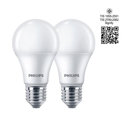 หลอด LED PHILIPS ESSENTIAL 13 วัตต์ DAYLIGHT E27 แพ็ก 2 ชิ้น_5