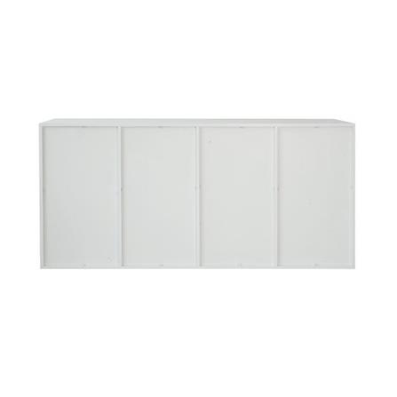 ตู้เตี้ยบานผสม 8 ช่อง LOOMS 19212212 160 ซม. สีขาว_4