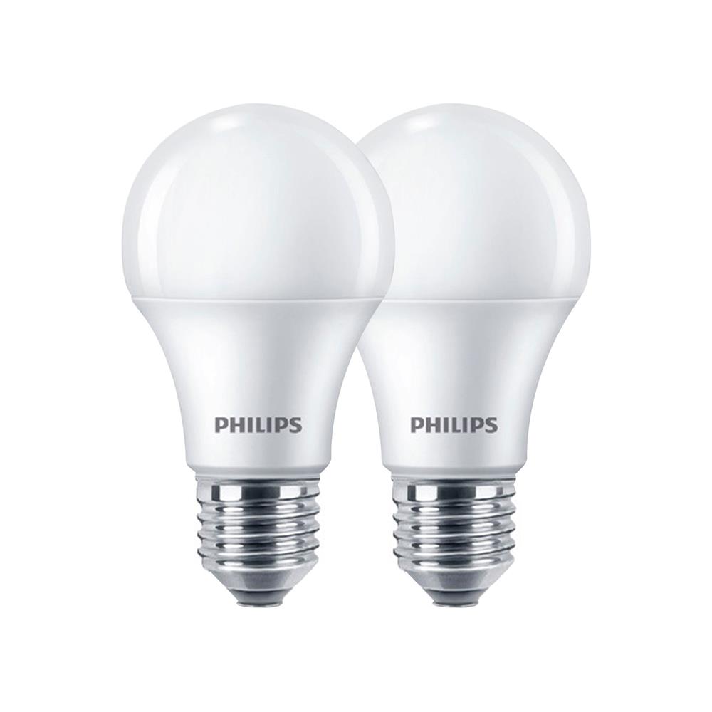 หลอด LED PHILIPS ESSENTIAL 7 วัตต์ WARM WHITE E27 แพ็ก 2 ชิ้น