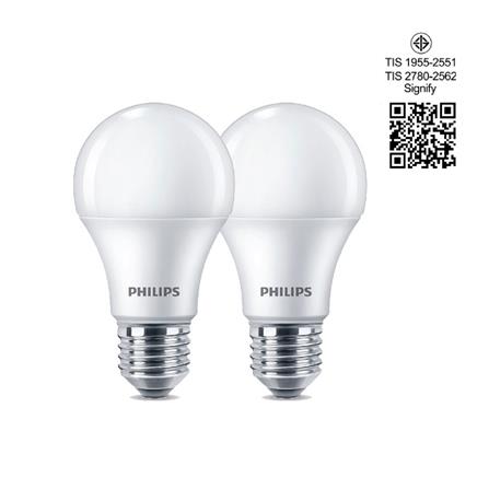 หลอด LED PHILIPS ESSENTIAL 7 วัตต์ WARM WHITE E27 แพ็ก 2 ชิ้น_5