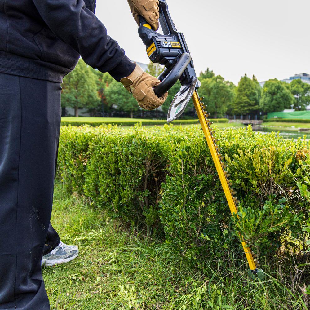 เครื่องตัดแต่งพุ่มไร้สาย (พร้อมแบตเตอรี่) CAT DG220 18 โวลต์